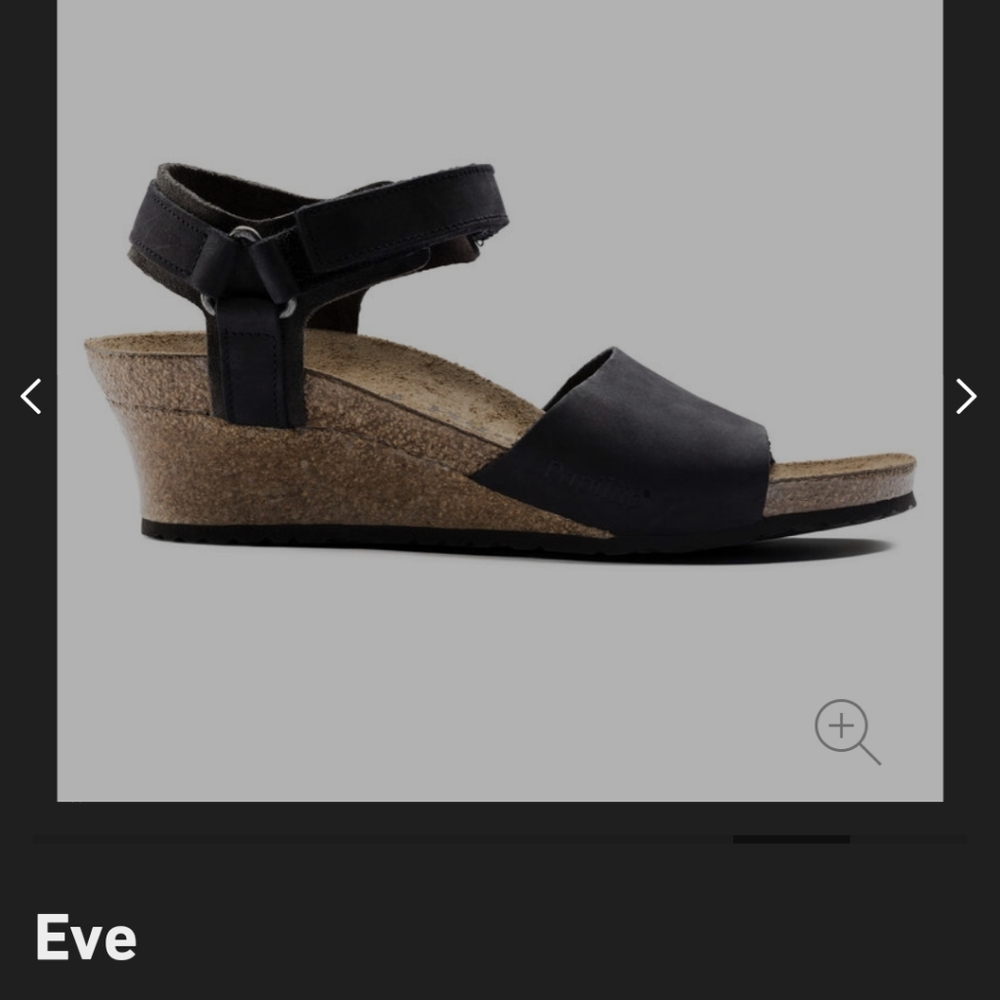 Birkenstock Black Wedge Sandals